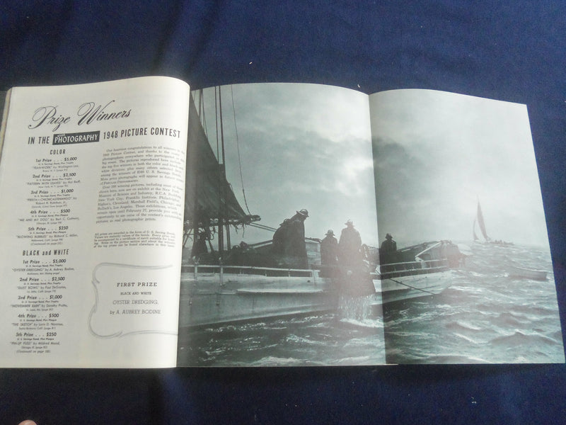 1949 MARCH POPULAR PHOTOGRAPHY MAGAZINE - SPECIAL CONTEST ISSUE - SP 4713B