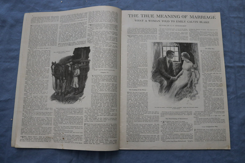 1914 MARCH WOMAN'S WORLD MAGAZINE - ILLUSTRATIONS/STORIES/ADS - SP 4783I