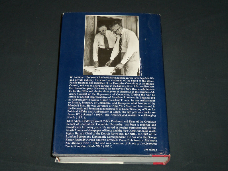 1975 SPECIAL ENVOY BOOK INSCRIBED BY W. HARRIMAN ABEL & ELIE ABEL - D 573