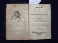 1830 MEMOIR OF NATHAN W. DICKERMAN HARDCOVER BOOK - K 211