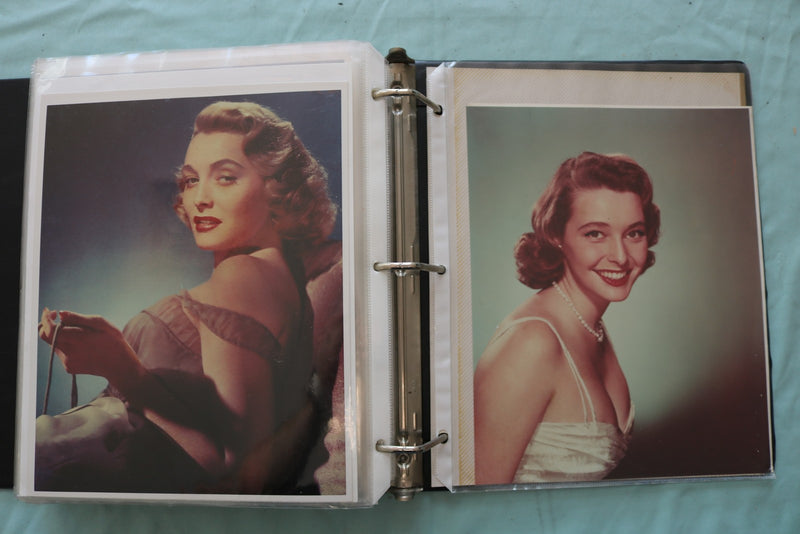 HOLLYWOOD PHOTO ALBUM - SOPHIA LOREN - GEORGE NADER - CAROLE LOMBARD - E 26486