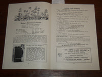 1953 MARCH NEW ENGLAND SPRING FLOWER SHOW 82ND ANNUAL PROGRAM - K 1202