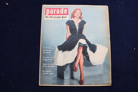 1952 JULY 13 PARADE MAGAZINE - RITA HAYWORTH COVER - E 22313