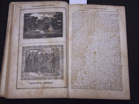 1835 JUNE-DECEMBER THE PHILADELPHIA VISITER VOLUME 1 - NICE ILLUS. - KD 3400H