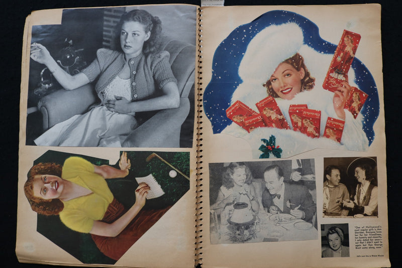ANN SHERIDAN SCRAPBOOK, LOADED - E 24903