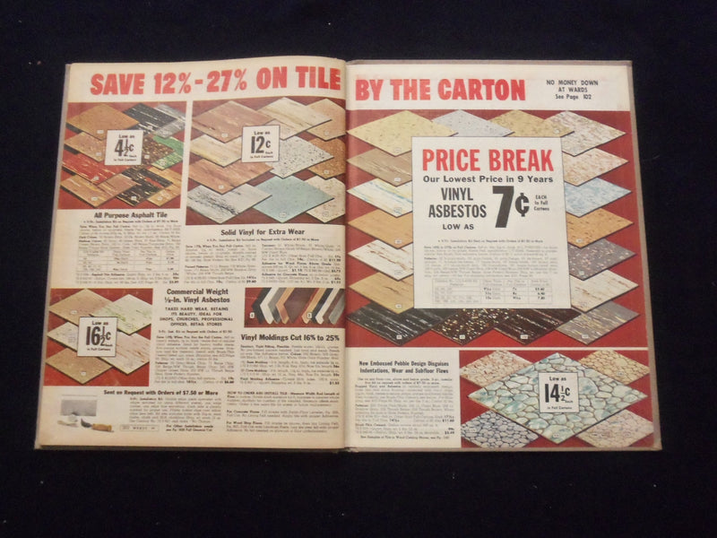 1964 MONTGOMERY WARD 92ND ANNIV. SALE CATALOG -HARDCOVER- KANSAS CITY,MO - R 96D