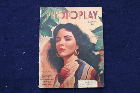 1947 SEPTEMBER PHOTOPLAY MAGAZINE - JENNIFER JONES COVER - E 17831
