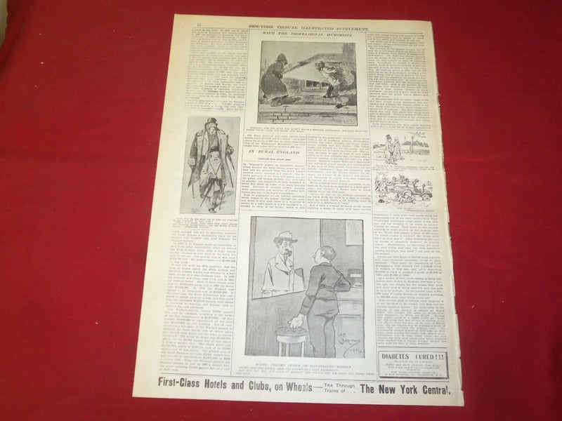 1904 SEP 25 NEW YORK TRIBUNE ILLUS. SUPP. NEWSPAPER- WILLIAMSBURG BR. - NP 3672