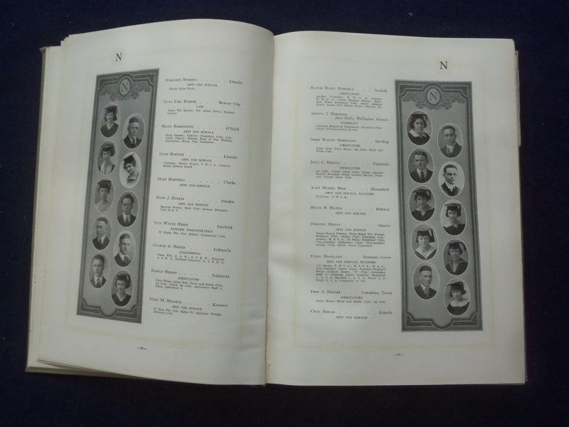 1921 THE CORNHUSKER UNIVERSITY OF NEBRASKA YEARBOOK - LINCOLN, NE - YB 3130