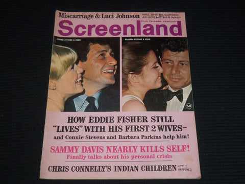 1967 FEBRUARY SCREENLAND PLUS TV-LAND MAGAZINE - EDDIE FISHER COVER - E 13512