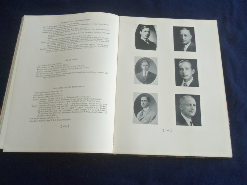1904 PRINCETON UNIVERSITY 25 YEAR RECORD PUBLISHED 1929 -PRINCETON, NJ - YB 2713