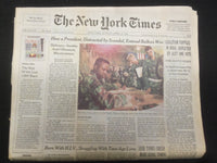 1999 APRIL 18 NEW YORK TIMES NEWSPAPER - HOW CLINTON ENTERED BALKAN WAR- NP 7001