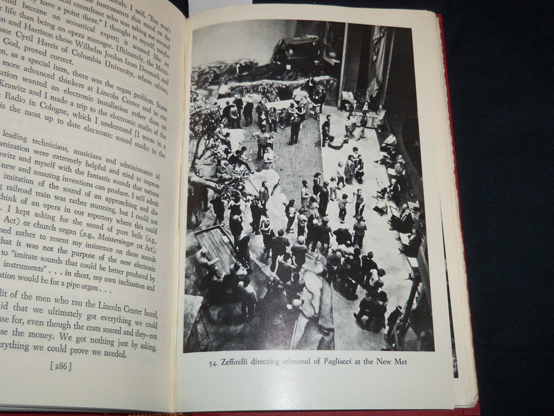 1972 5,000 NIGHTS AT THE OPERA HARDCOVER BOOK BY SIR RUDOLF BING - KD 7990
