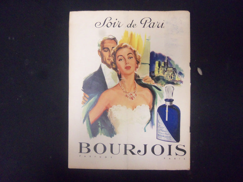 1954 JUNE 4 FRENCH ELLE MAGAZINE - NICE COVER, PHOTOS & ADS - ST 4088