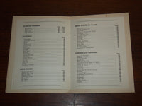 1930'S CIRCUS ROOM WINE LIST - HOTEL BRADFORD - BOSTON - K 1175
