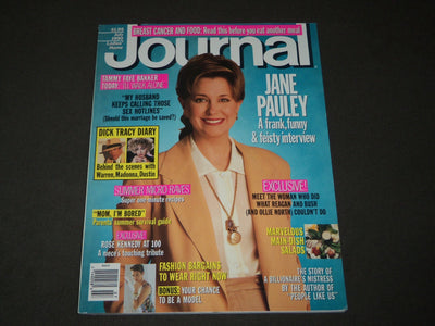 1990 JULY LADIES' HOME JOURNAL MAGAZINE - JANE PAULEY COVER - B 3147