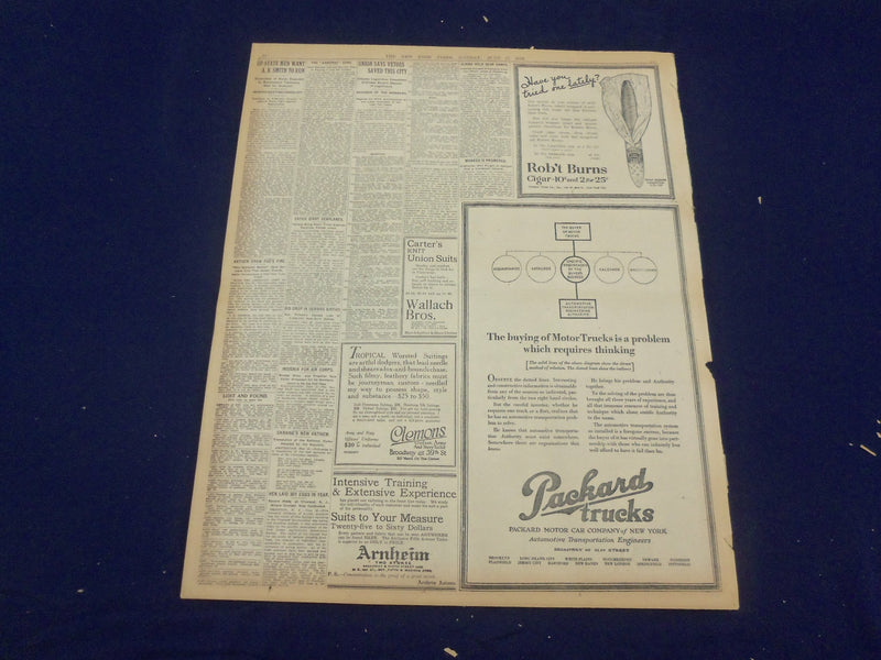 1918 JUNE 17 NEW YORK TIMES - AMERICANS DEFEAT GERMANS WITH GAS - NT 9089