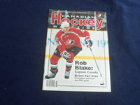 1998-1999 ANNUAL CANADIAN HOCKEY MAGAZINE - ROB BLAKE COVER - F 253I