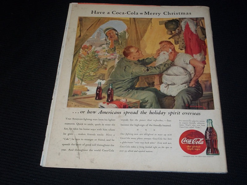 1943 DECEMBER 4 COLLIER'S MAGAZINE - LT. GEN. MARK W. CLARK FRONT COVER - E 1291