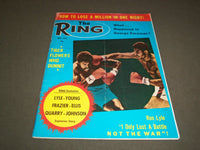 1975 MAY THE RING MAGAZINE - JIMMY YOUNG AND RON LYLE - SP 5328