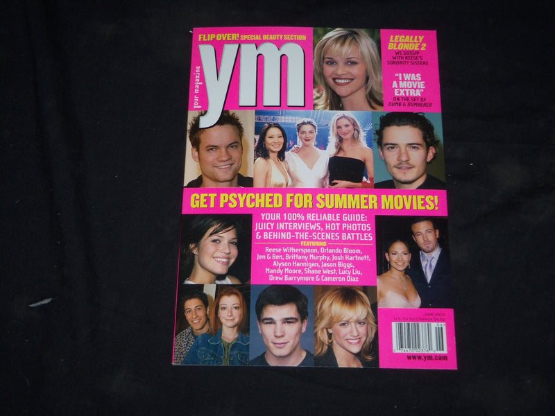 2003 JUNE YOUR MAGAZINE (YM) - MILA KUNIS COVER - B 184