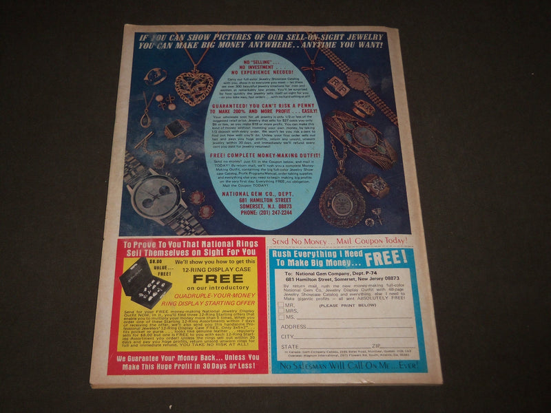 1975 APRIL THE NATIONAL POLICE GAZETTE MAGAZINE - MAFIA HIT SQUAD - B 4495