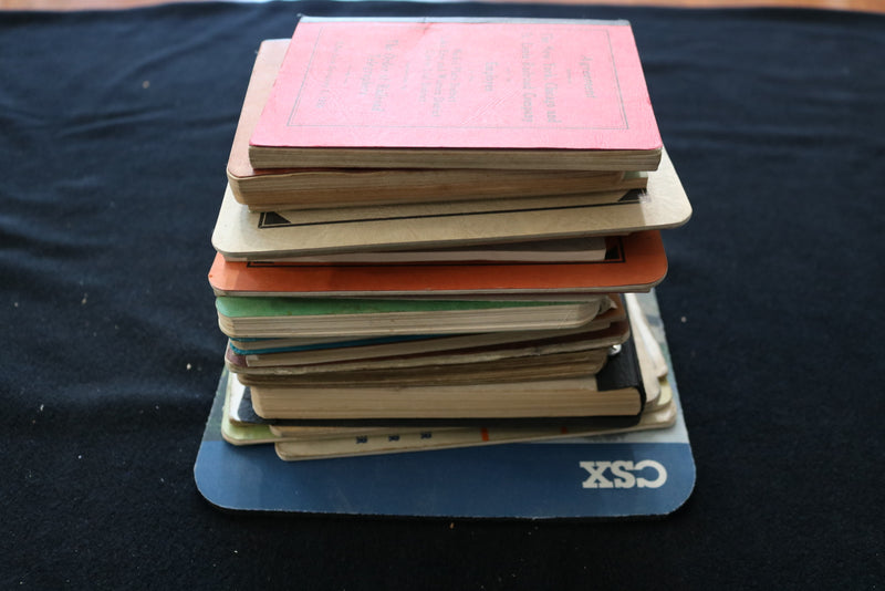1930'S-1970'S RAILROAD EPHEMERA - LOT OF 25 PIECES - O 3675