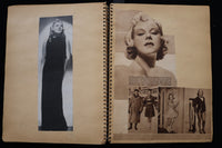 1930'S MOVIE STARS SCRAPBOOK - ANN SHERIDAN - SONJA HENIE - E 24957