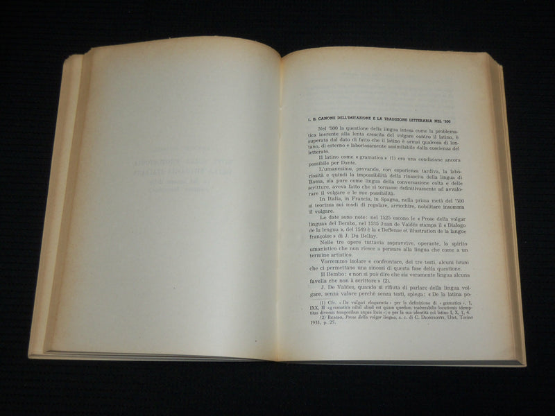 1955 PREISTORIA E STORIA DEGLI STUDI ROMANZI SOFTCOVER BOOK - ITALIAN - J 6980