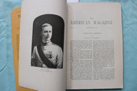 1887 AMERICAN MONTHLY ILLUSTRATED MAGAZINE - LOT OF 2 - K 3287
