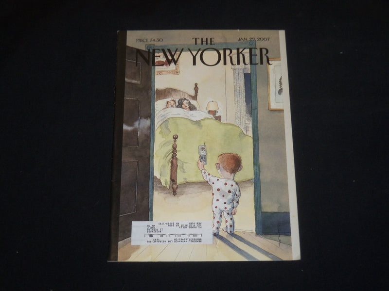 2007 JANUARY 29 THE NEW YORKER MAGAZINE - ILLUSTRATED COVER - NY 2091