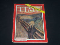 1961 MARCH 31 TIME MAGAZINE - THE SCREAM, EDVARD MUNCH- T 1790