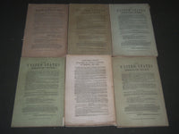 1856 THE UNITED STATES DEMOCRATIC REVIEW MAGAZINE LOT OF 6 ISSUES - WR 1276