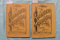 1887 AMERICAN MONTHLY ILLUSTRATED MAGAZINE - LOT OF 2 - K 3287