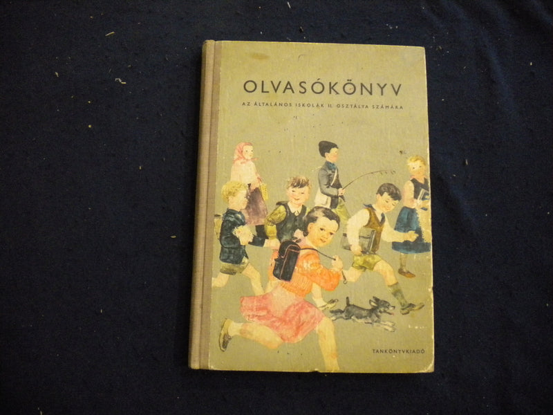 1959 OLVASOKONYV HARDCOVER BOOK - TANKONYVKIADO - HUNGARIAN TEXT - KD 8079
