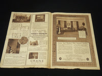 1924-1925 NEW YORK TRIBUNE SMALL HOUSE GRAPHIC SECTIONS LOT OF 3 - NP 8943
