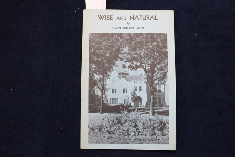 1947-1950 SUSAN BURKICK DAVIS SIGNED PAMPHLETS - LOT OF 2 - K 1622