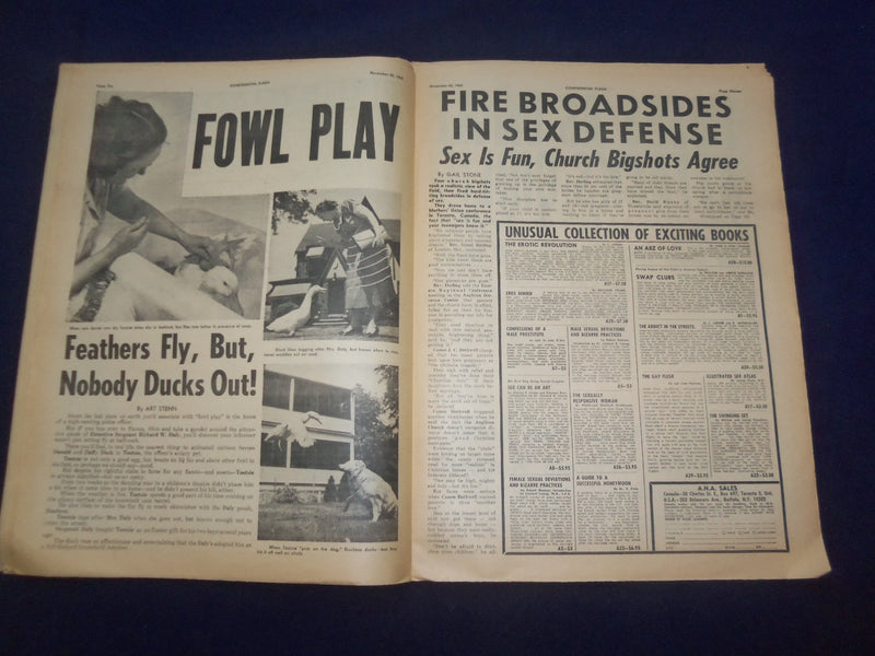 1965 NOVEMBER 20 FLASH NEWSPAPER - 'GAY GIRLS' MAKE GOOD WIVES - NP 6953