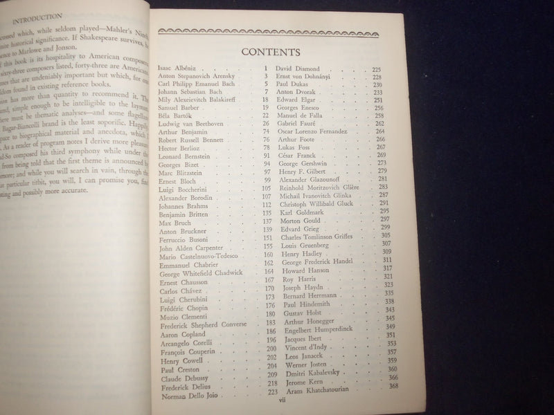 1946 THE CONCERT COMPANION HARDCOVER BOOK BY R. BAGAR & L. BIANCOLLI - KD 9161