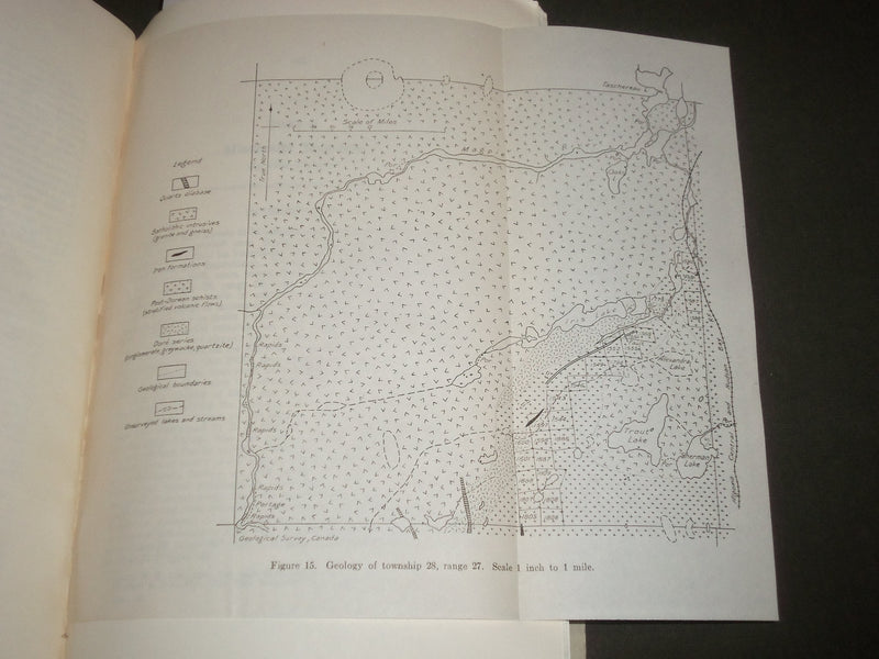 1926 MICHIPICOTEN IRON RANGES GEOLOGICAL SURVEY MEMOIR 147 - CANADA - KD 4516