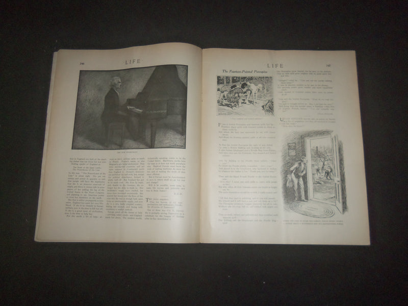 1919 MAY 1 LIFE MAGAZINE - BACK TO LIFE - L 769A