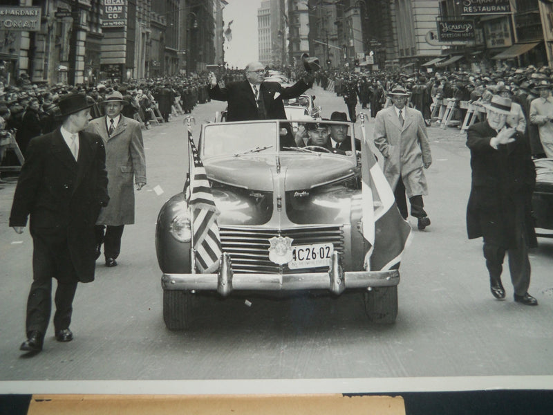 1951 FRENCH PRESIDENT VINCENT AURIOL ORIGINAL PHOTO 11