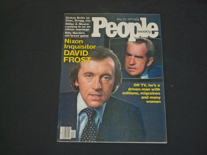 1977 MAY 23 PEOPLE MAGAZINE - DAVID FROST - B 4737