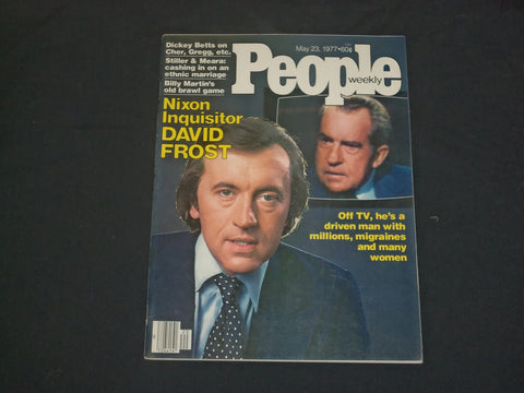 1977 MAY 23 PEOPLE MAGAZINE - DAVID FROST - B 4737