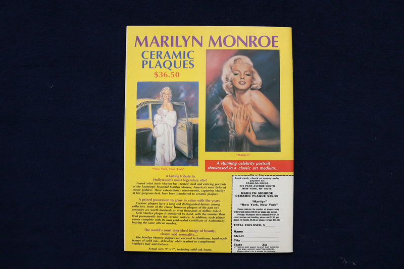 1990 SCREEN GREATS MAGAZINE - MARILYN MONROE COVER - E 19192