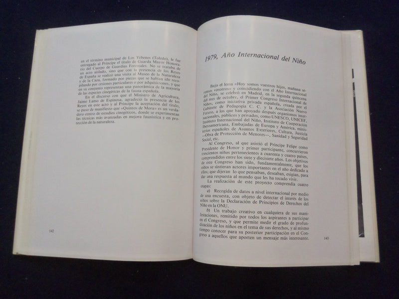 1980 UN REY PARA EL ANO 2000 HARDCOVER BOOK BY MARINO GOMEZ-SANTOS - KD 8335
