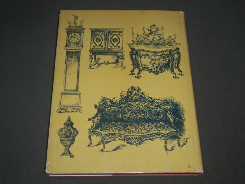 1950 ENGLISH FURNITURE DECORATION WOODWORK AND ALLIED ARTS BOOK - I 1408