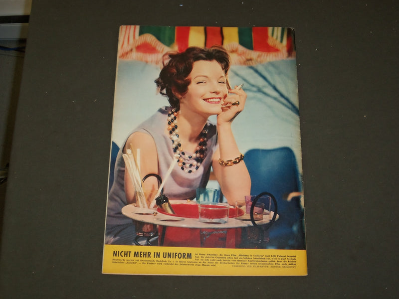 1958 JUNE 10 FILM REVIEW (GERMAN) MAGAZINE - HORST BUCHHOLZ COVER - B 3992