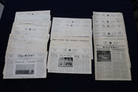 1949-1954 THE OWL NEWSPAPER - WESTMINSTER (MD) HIGH SCHOOL - LOT OF 48 - NP 8905