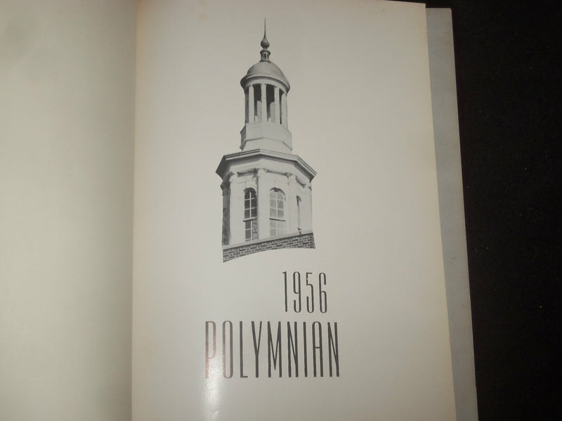 1956 POLYMNIAN NEWARK ACADEMY SCHOOL YEARBOOK - LIVINGSGTON, NJ - YB 1987
